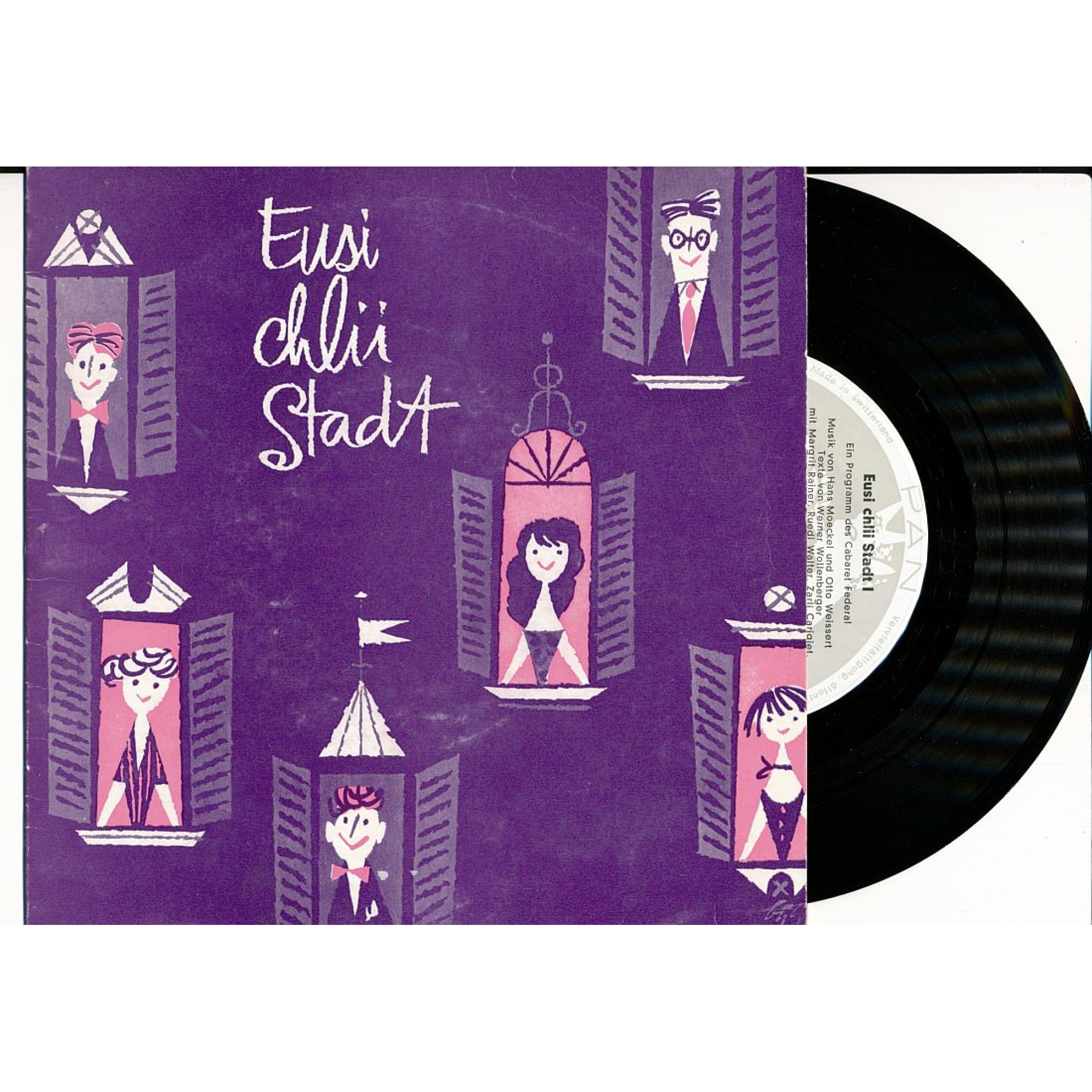 Occ. EP Vinyl: Eusi chli Stadt - Cabaret Federal Occ. EP Vinyl: Eusi chli Stadt - Cabaret Federal
