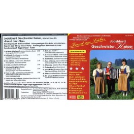 Occ. CD Freud am Läbe - Jodelduett Geschw. Keiser, Jost Rib