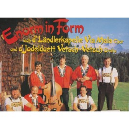 LP Enorm in Form - Ländlerkapelle Via Mala und JD Vetsch-Vetsch