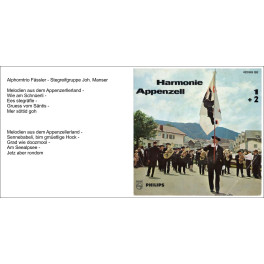 CD-Kopie: von Vinyl: Alphorntrio Fässler - Stegreifgruppe Joh. Manser