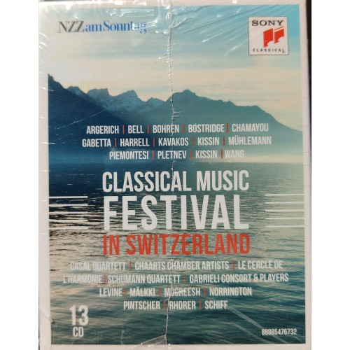CD Classic Music Festival in Switzerland - 13 CD-Box, von Ascona bis Verbier
