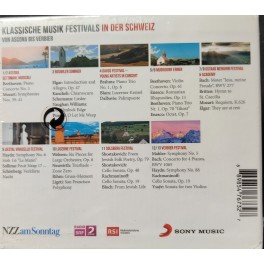 CD Classic Music Festival in Switzerland - 13 CD-Box, von Ascona bis Verbier