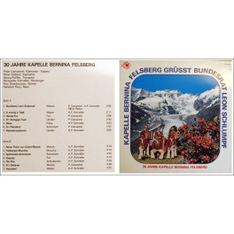 CD-Kopie von Vinyl: grüsst BR Leon Schlumpf - Kapelle Bernina Felsberg