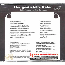Occ. CD der gestiefelte Kater - Hörspiel mit Jörg Schneider u.a.