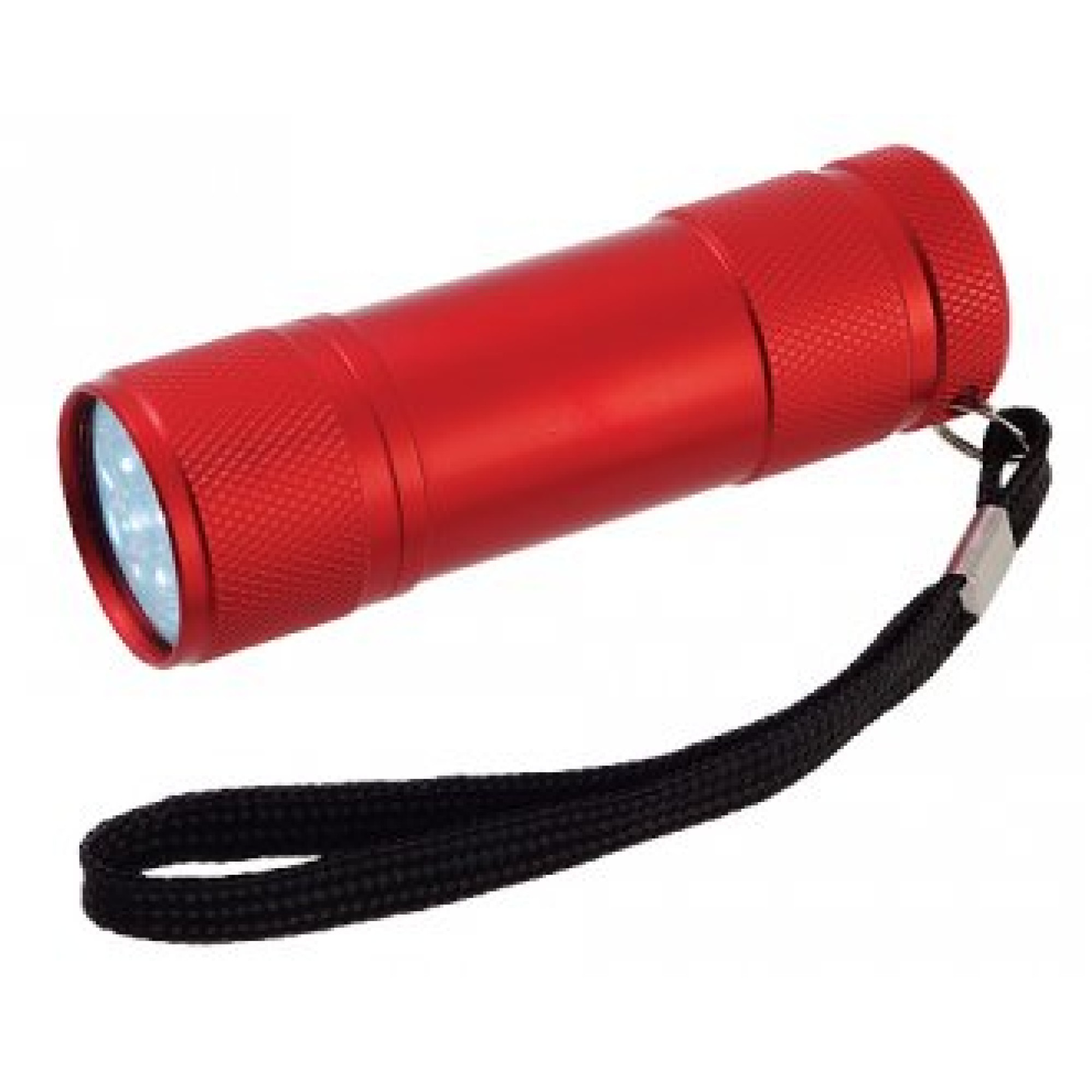 AAA - Taschenlampe mit 9 LED, rot auf Wunsch mit GRAVUR AAA - Taschenlampe mit 9 LED, rot auf Wunsch mit GRAVUR