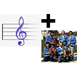 Download: Noten für Klarinette (zweistimmig) inkl. Musik: Ländlerkapelle Calanda Chur - D'r Delta-Segler