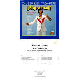 CD-Kopie von Vinyl: Beny Rehmann - Zauber der Trompete - 1980