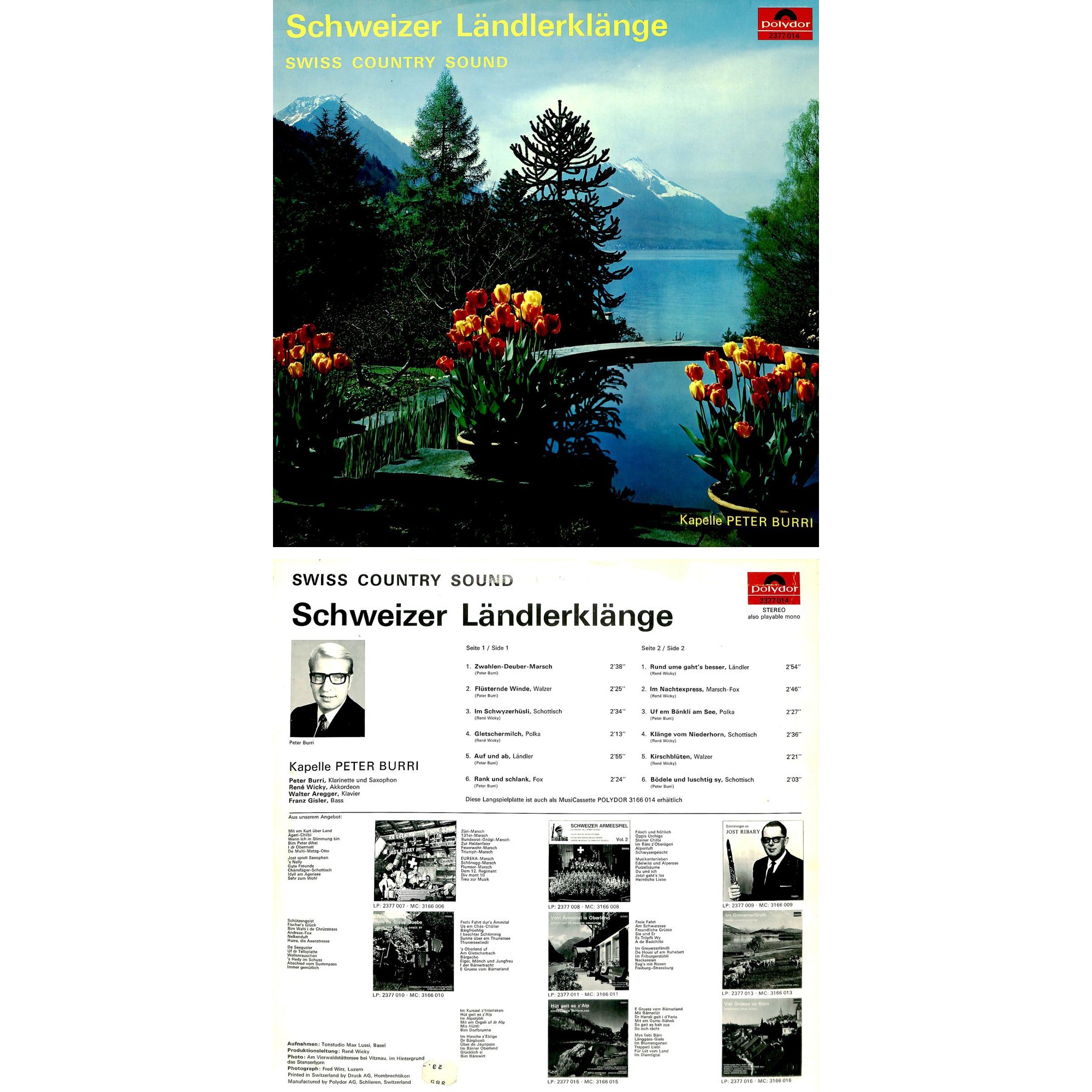 CD-Kopie von Vinyl: Kapelle Peter Burri - Schweizer Ländlerklänge CD-Kopie von Vinyl: Kapelle Peter Burri - Schweizer Ländlerklänge