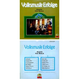 CD-Kopie von Vinyl: Volksmusik-Erfolge - Kapelle Via Mala