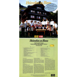 CD-Kopie von Vinyl: Heimeligs us Illgau - HD Rickenbacher-Heinzer. Jodlerfamilie Bürgler, Zithergruppe Il