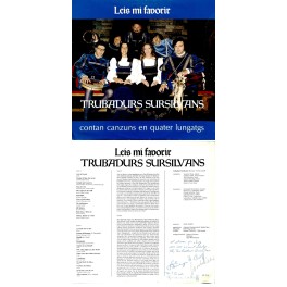 CD-Kopie von Vinyl: Trubadurs Sursilvans - Leis mi favorir