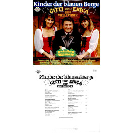 Occ. LP Vinyl: Gitti und Erica mit Sepp Viellechner - Kinder der blauen Berge