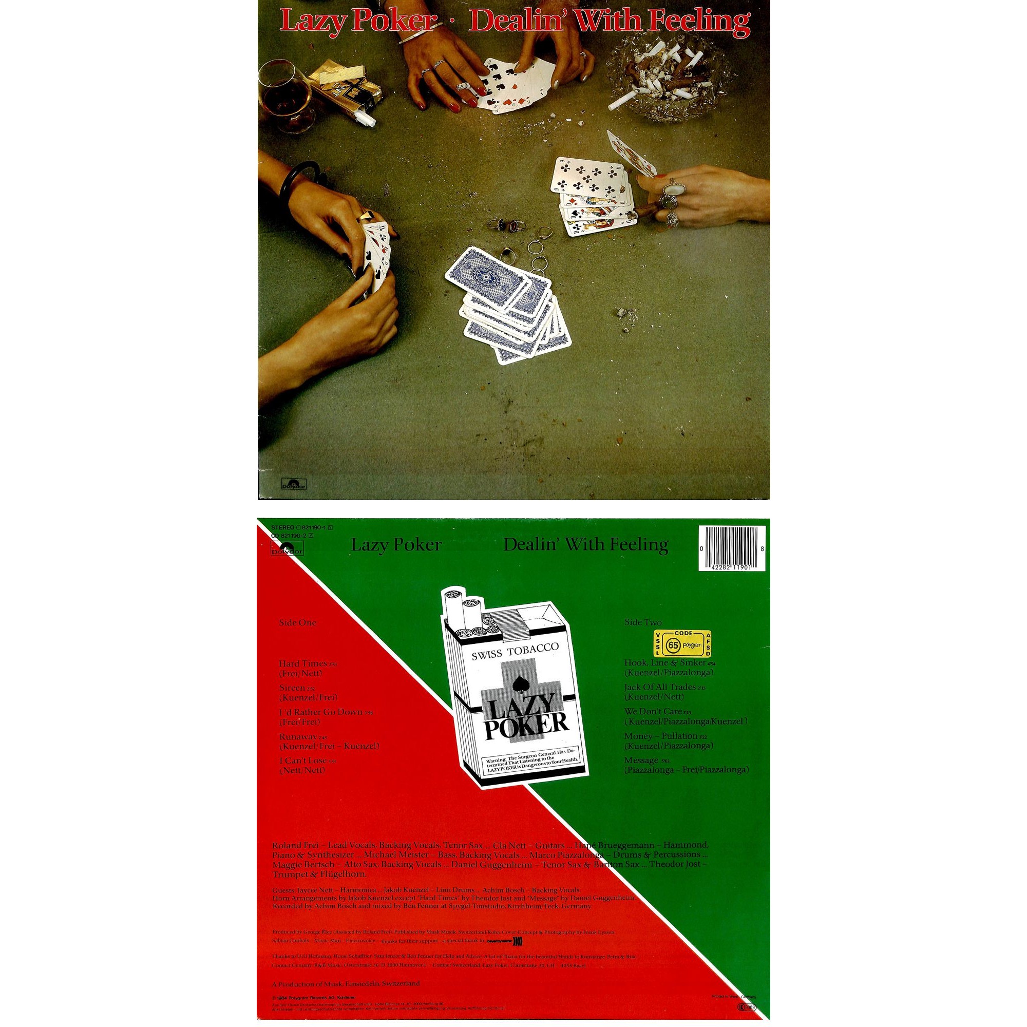 CD-Kopie von Vinyl: Lazy Poker - Dealin' with feeling CD-Kopie von Vinyl: Lazy Poker - Dealin' with feeling