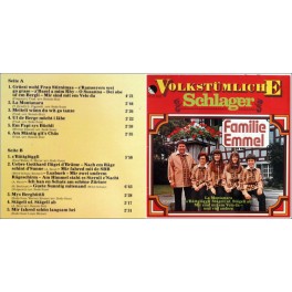 Occ. LP Volkstümliche Schlager - Familie Emmel