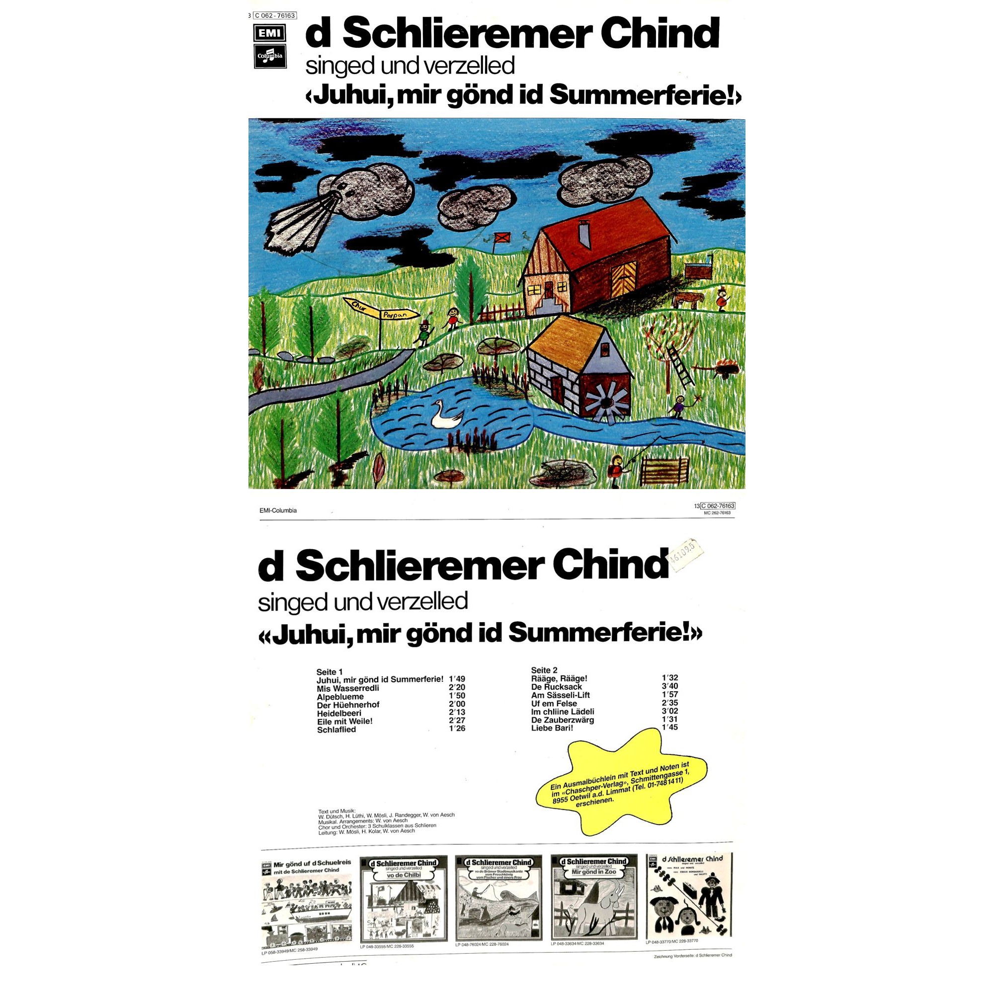 CD-Kopie von Vinyl: d Schlieremer Chind singed und verzelled - 1981 CD-Kopie von Vinyl: d Schlieremer Chind singed und verzelled - 1981