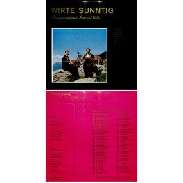 CD-Kopie von Vinyl: Wirte Sunntig - Schwyzerörgeliduett Sepp und Willy -