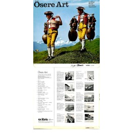 Occ. LP Vinyl: Appenzeller Hackbrett- Und Ländlerkapelle Jakob Adler, Hundwil – Ösere Art - 1967