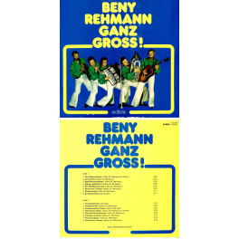 CD-Kopie von Vinyl: Beny Rehmann - Ganz Gross! - 1977