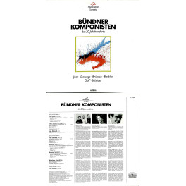 CD-Kopie von Vinyl: Juon, Derungs, Brüesch, Barblan, Dolf, Schütter - Bündner Komponisten