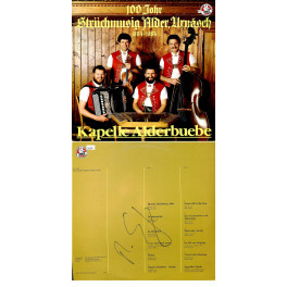CD-Kopie von Vinyl: 100 Jahre Striichmusig Alder Urnäsch u. Kapelle Alderbuebe