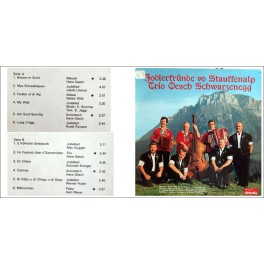 Occ. LP Vinyl: Jodlerfründe Stauffenalp & Trio Oesch - 1980