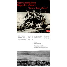 Occ. LP Vinyl: SD Kappeler-Gasser - Gestern - Heute - Morgen - 1982