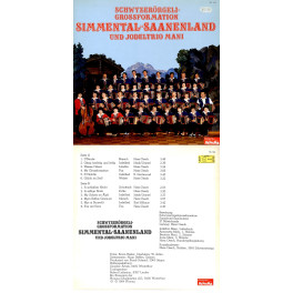 CD-Kopie von Vinyl: SÖ-Grossformation Simmental-Saaneland u. Jodeltrio Mani - 1984