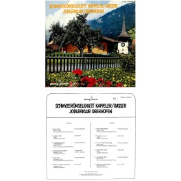 CD-Kopie von Vinyl: SD Kappeler-Gasser, Jodlerklub Oberhofen -