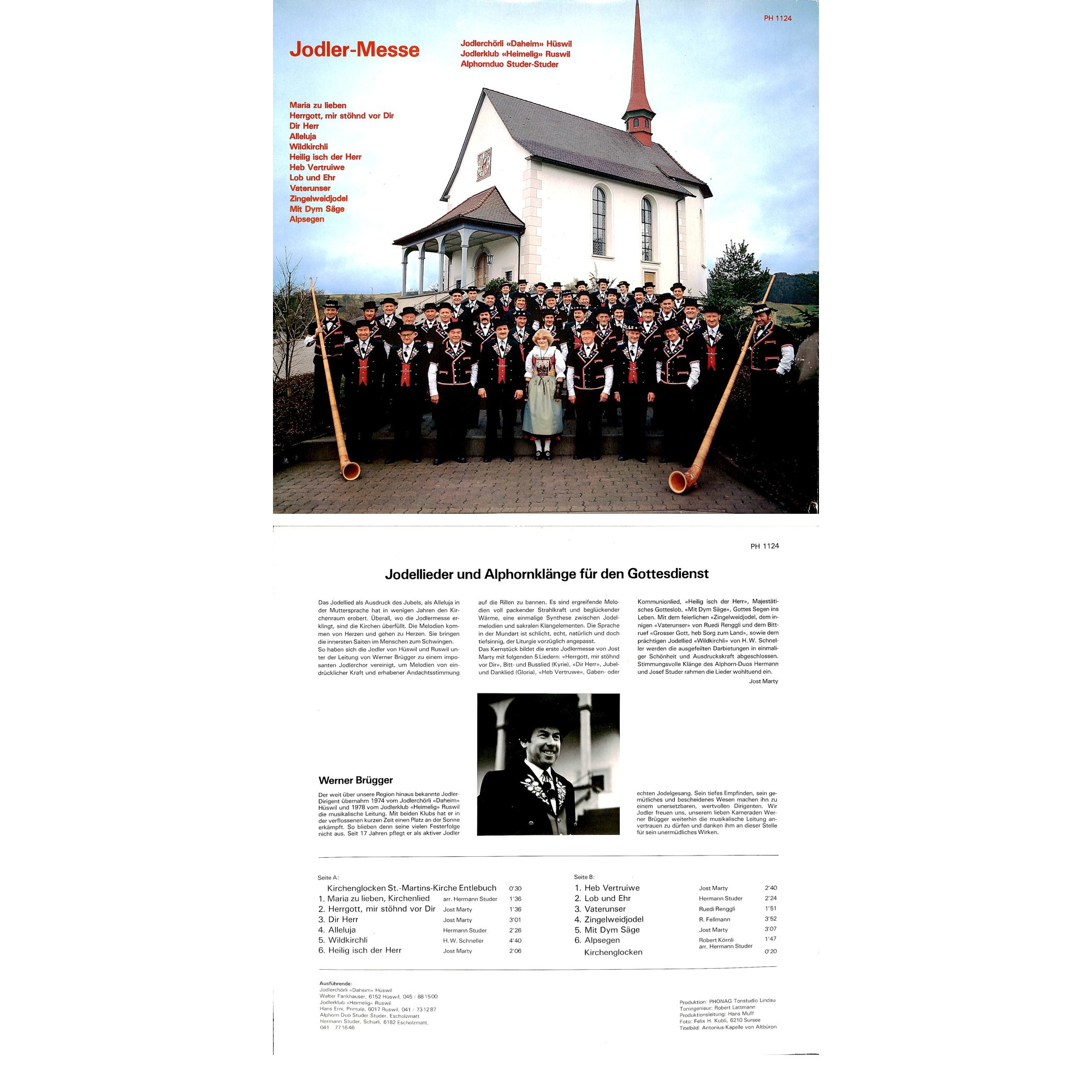 CD-Kopie von Vinyl: Jodlerchörli Daheim, Jodlerklub Heimelig, Alphornduo Studer-Studer - Jodler-Messe CD-Kopie von Vinyl: Jodlerchörli Daheim, Jodlerklub Heimelig, Alphornduo Studer-Studer - Jodler-Messe