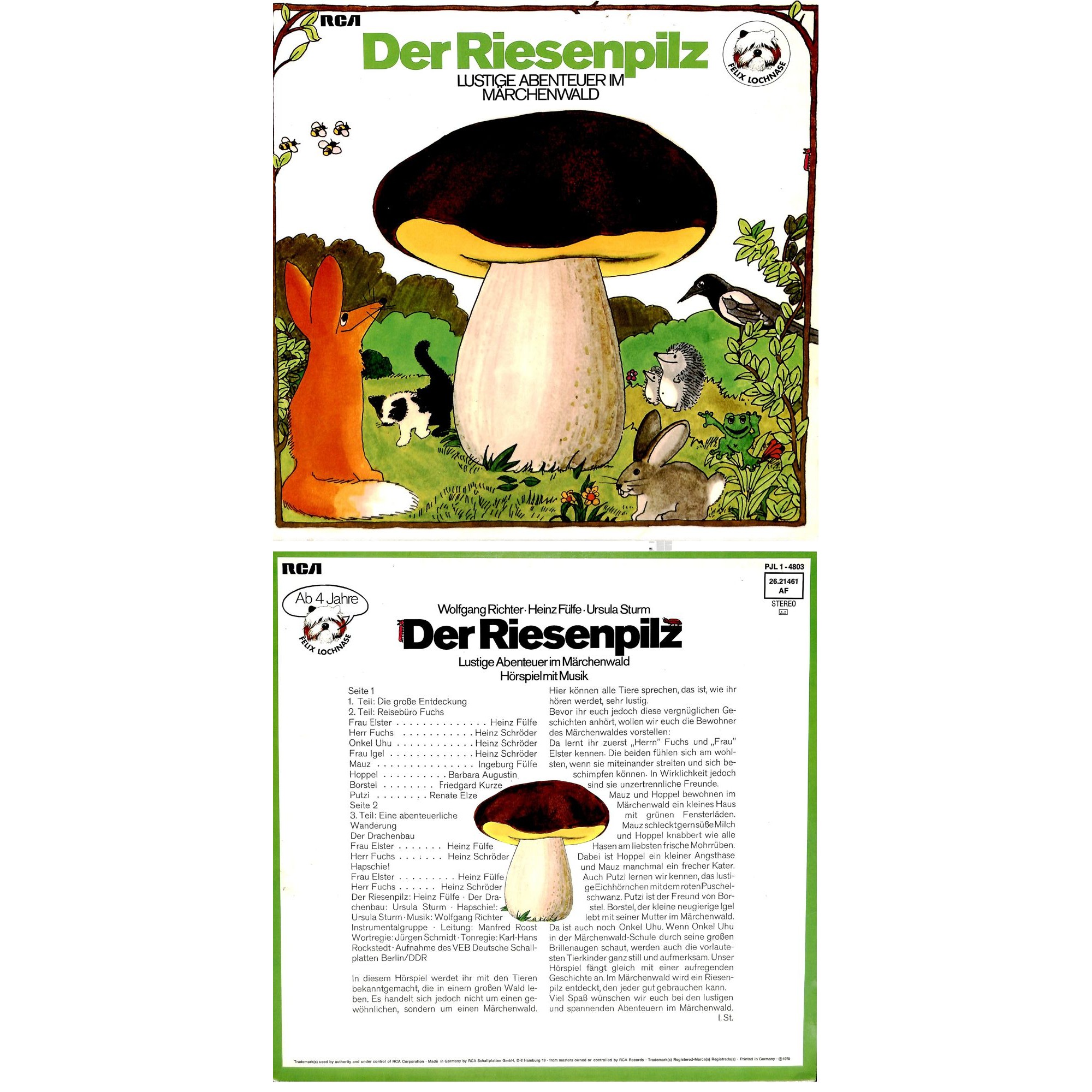 CD-Kopie von Vinyl: Der Riesenpilz - Hochdeutsch CD-Kopie von Vinyl: Der Riesenpilz - Hochdeutsch