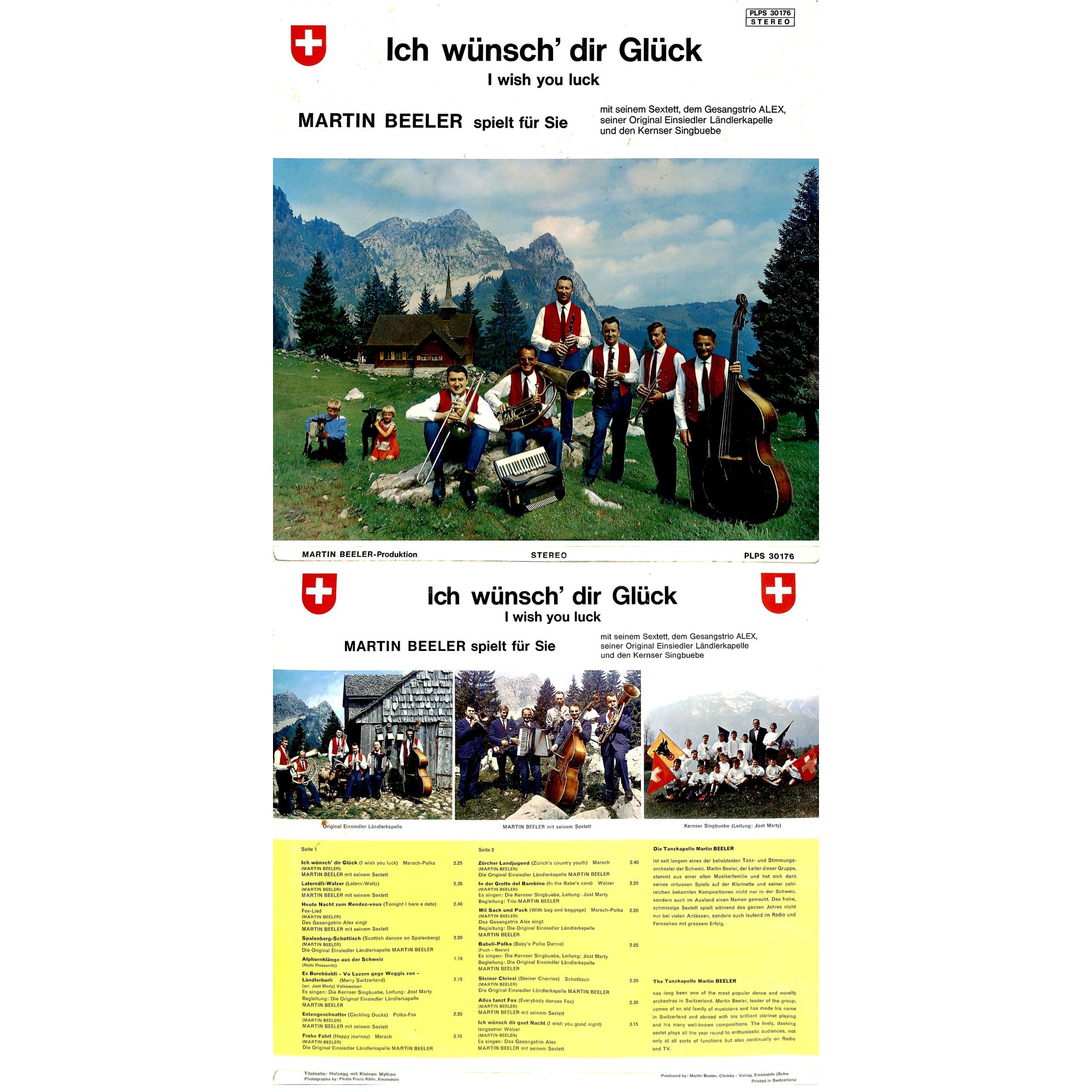 CD-Kopie von Vinyl: Martin Beeler spielt für Sie - Ich wünsch' dir Glück CD-Kopie von Vinyl: Martin Beeler spielt für Sie - Ich wünsch' dir Glück