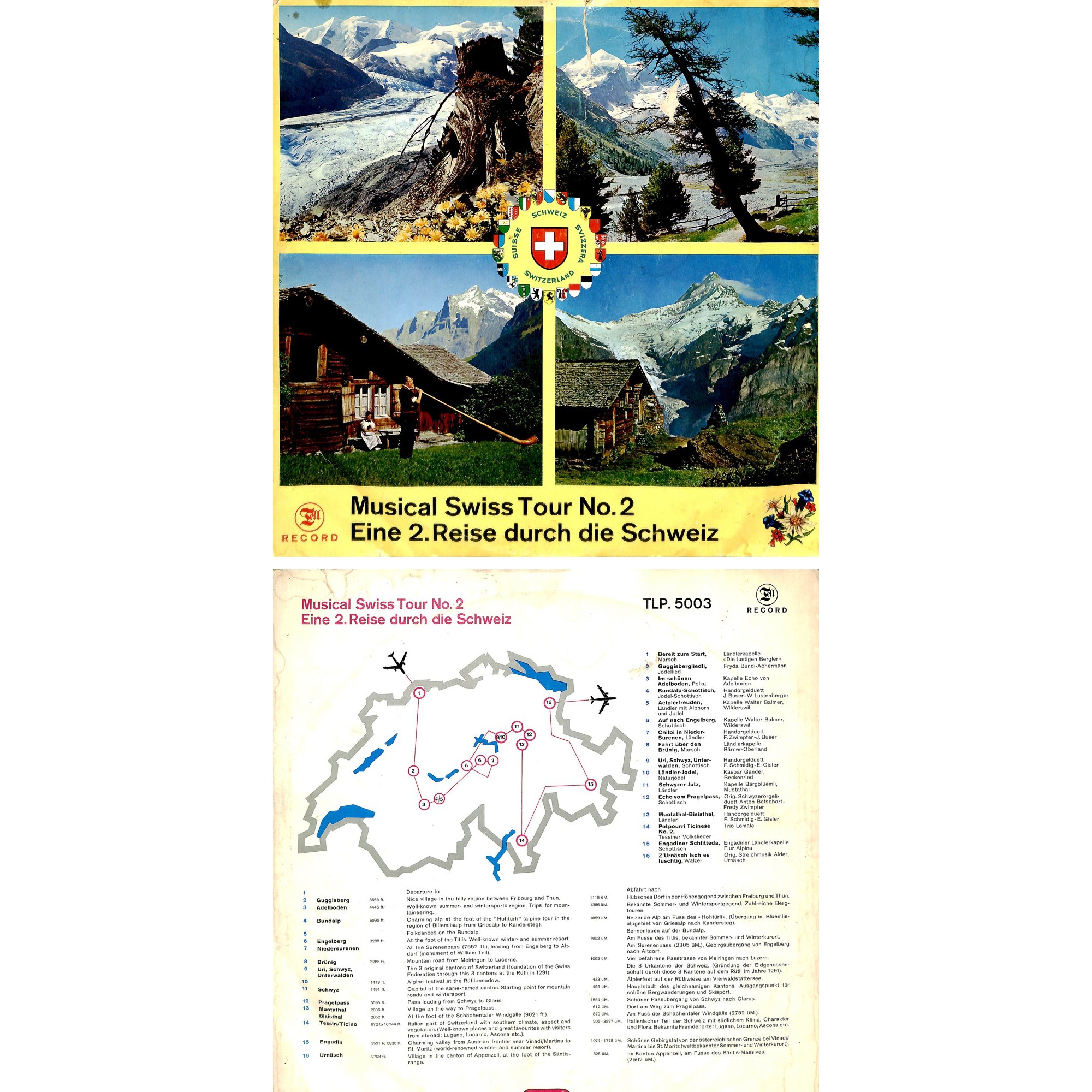 CD-Kopie von Vinyl: Musical Swiss Tour No. 2 - Eine 2. Reise durch die Schweiz CD-Kopie von Vinyl: Musical Swiss Tour No. 2 - Eine 2. Reise durch die Schweiz