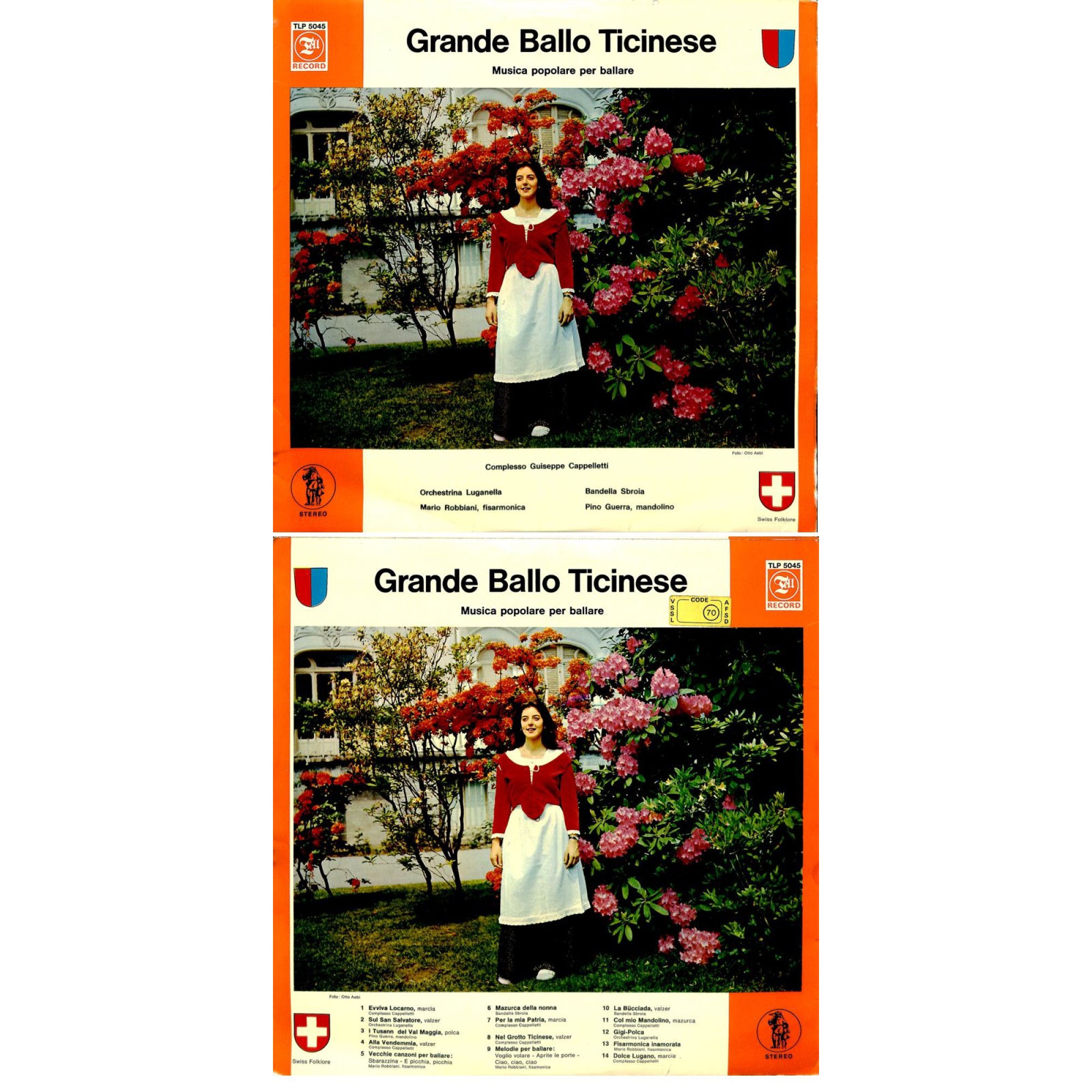 CD-Kopie von Vinyl: Grande Ballo Ticinese - Orch. Luganella, Bandella Sbroia u.a. CD-Kopie von Vinyl: Grande Ballo Ticinese - Orch. Luganella, Bandella Sbroia u.a.