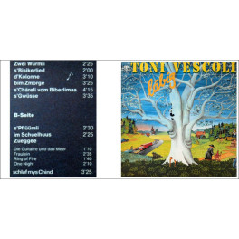CD-Kopie von Vinyl: Toni Vescoli - läbig