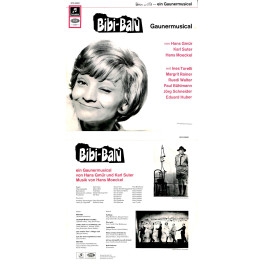 CD-Kopie von Vinyl: Bibi-Balu - Musical mit Margrit Rainer, Ines Torelli uva.