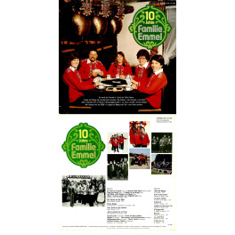 CD-Kopie von Vinyl: Familie Emmel - 10 Jahre - 1980