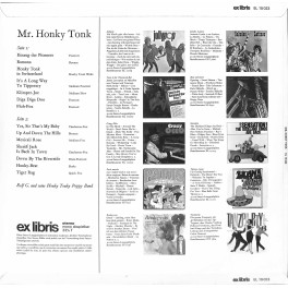 Occ. LP Mr. Honky Tonk - Rolf G. und sein Honky Tonk Poppy Band - 1969