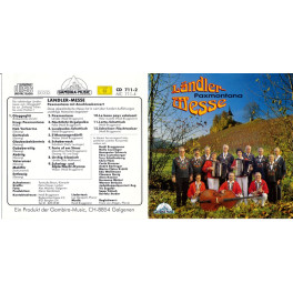 CD-Kopie: Ländler-Messe - Paxmontana mit Anschlusskonzert