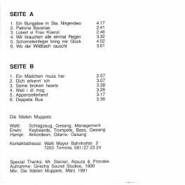 CD Die fidelen Muppets - Uf'm Schwoof