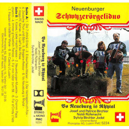 CD Neuenburger Schwyzerörgeliduo - Vo Neueburg is Rhytal
