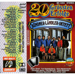 CD Bündner-Ländler-Oktett - 20 Grössten Erfolge