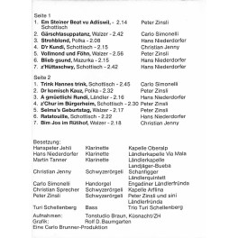 CD Bündner Ländler-Oktett - 5 Kapellmeister spiled mitenand