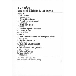 CD Edy Bär und seine Zürisee Musikanten - Im schönen Schweizerland