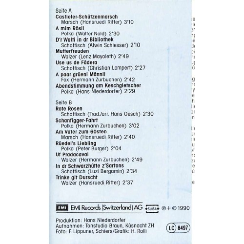 CD 20 Jahre Ländlerkapelle Arflina Castiel