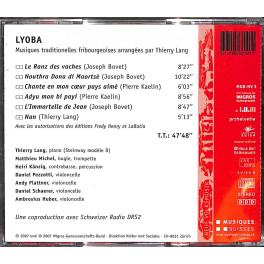 Occ. CD Thierry Lang - Lyoba 