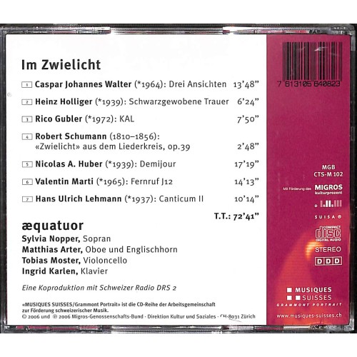 Occ. CD Aequator - Im Zwielicht