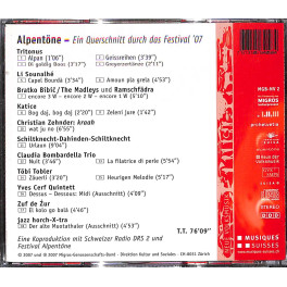 Occ. CD Alpentöne - Ein Querschnitt durch das Festival '07