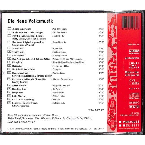 Occ. CD Die neue Volksmusik - diverse