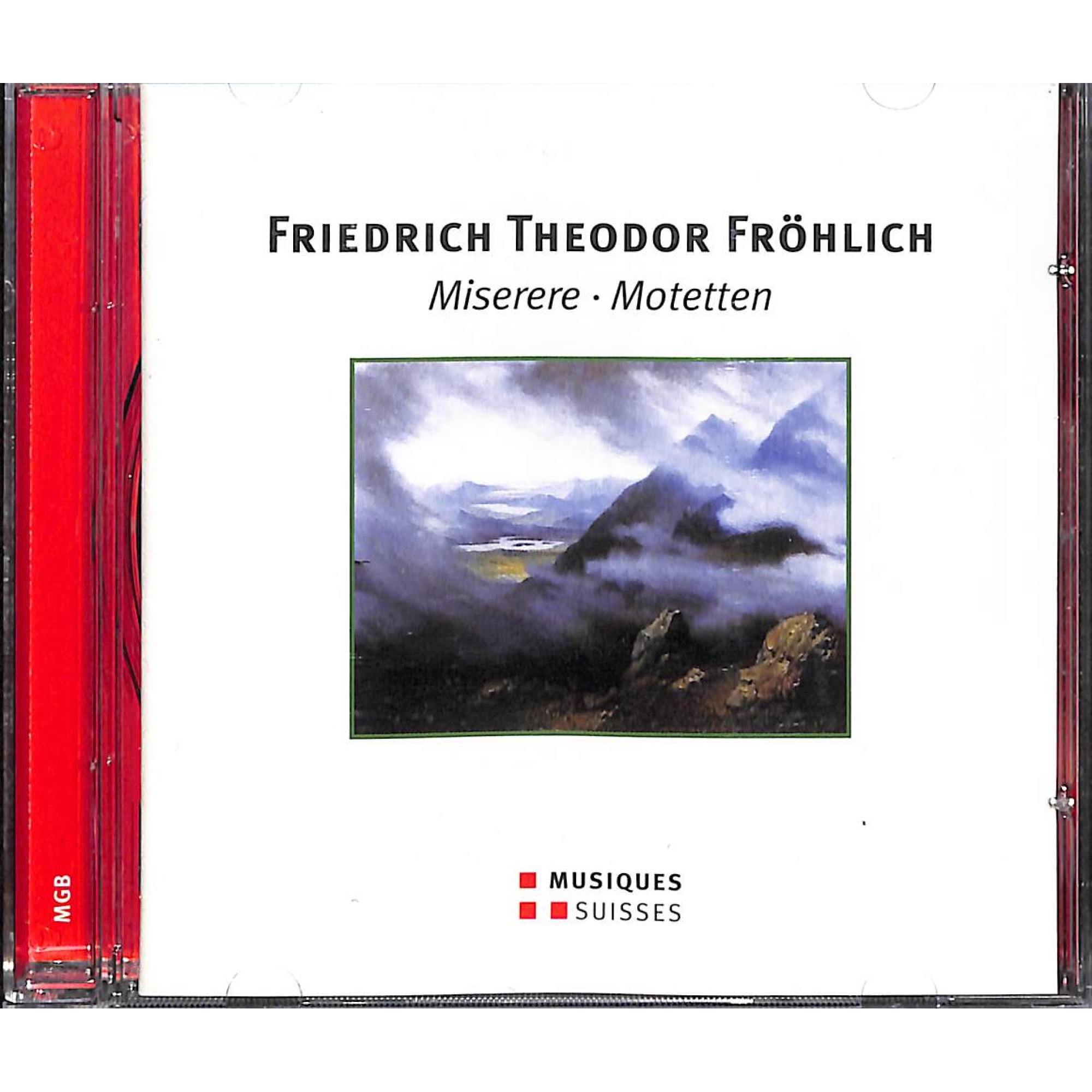 Occ. CD Friedrich Theodor Fröhlich - Miserere - Motetten Occ. CD Friedrich Theodor Fröhlich - Miserere - Motetten