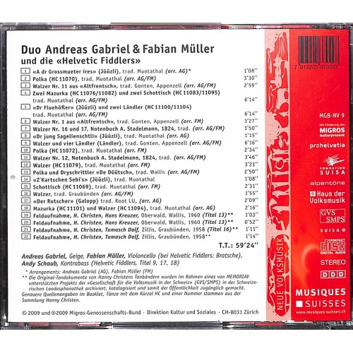 CD Duo Andreas Gabriel & Fabian Müller und die Helvetic Fiddlers